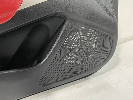 2022 - 2023 GENESIS G70 FRONT LEFT DRIVER SIDE DOOR TRIM PANEL BLACK