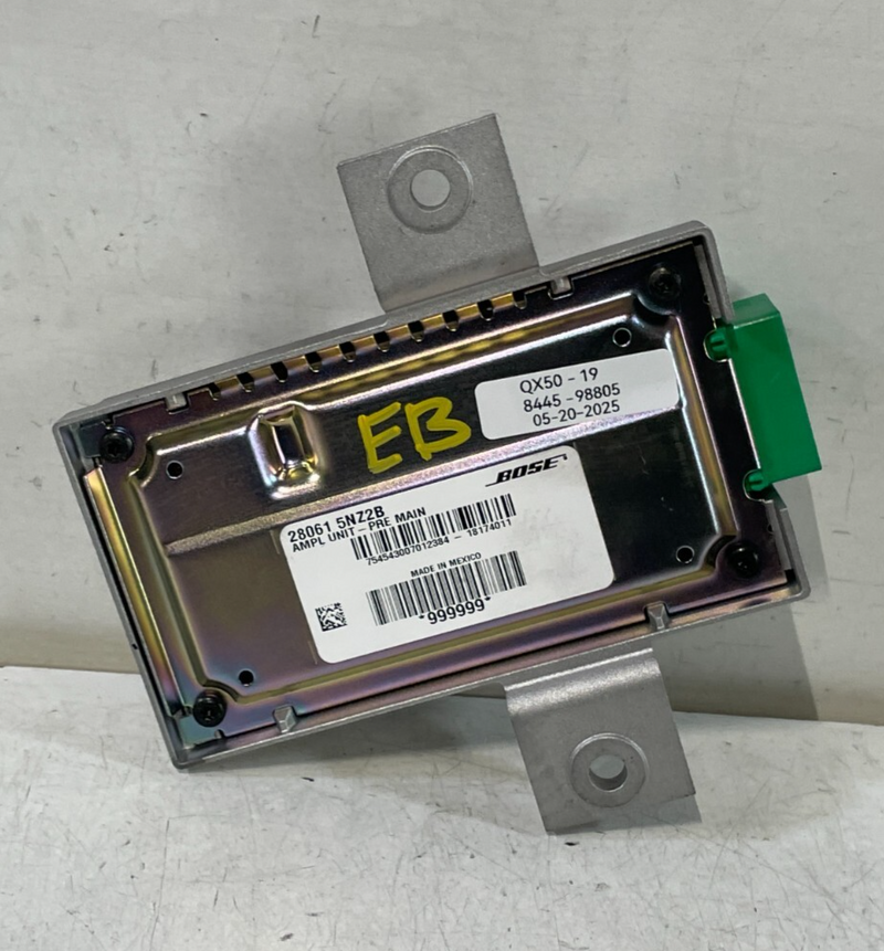 Load image into Gallery viewer, 2019 - 2020 INFINITI QX50 BOSE RADIO AUDIO AMP AMPLIFIER 28061-5NZ2B # 98805
