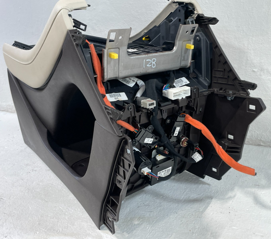 20 - 22 HYUNDAI PALISADE CENTER CONSOLE FRAME BASE W/ CUP HOLDER BEIGE 100286