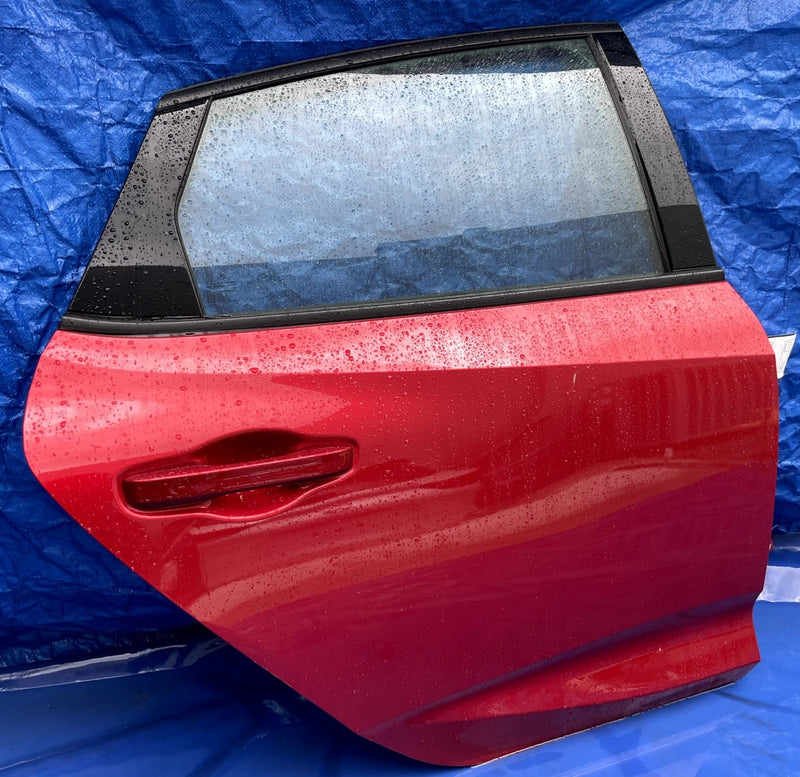 Load image into Gallery viewer, ACURA INTEGRA REAR RIGHT PASSENGER SIDE DOOR ASSEMBLY RED (R568P) 23-25 # 106749
