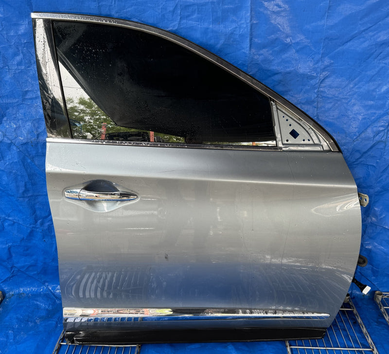 Load image into Gallery viewer, 2016-2020 INFINITI QX60 FRONT RIGHT SIDE DOOR ASSEMBLY BLUE (RBP) # NB1-DRU1672
