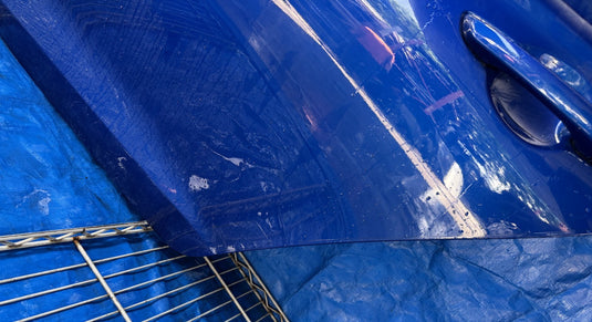 GENESIS G70 REAR LEFT DRIVER SIDE DOOR ASSEMBLY BLUE (PS5) 19-25
