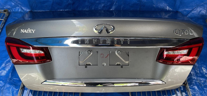Load image into Gallery viewer, INFINITI Q70 Q70L TRUNK LID DECK TAIL GATE HATCH GRAY KAD 2015-2019 #OR15-TRS313
