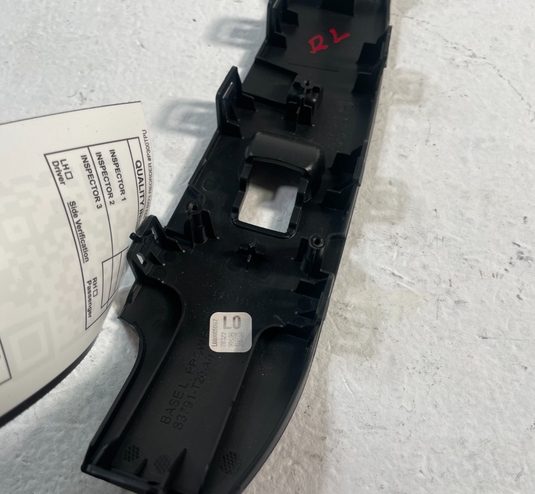 23-25 ACURA INTEGRA REAR LEFT DRIVER SIDE POWER DOOR WINDOW SWITCH BEZEL 106720