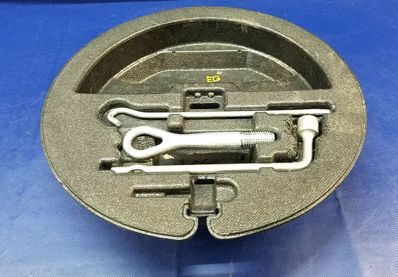 Load image into Gallery viewer, 2008 - 2013 INFINITI G37 COUPE SPARE WHEEL STORAGE TRAY W/ TOOL KIT # 72459
