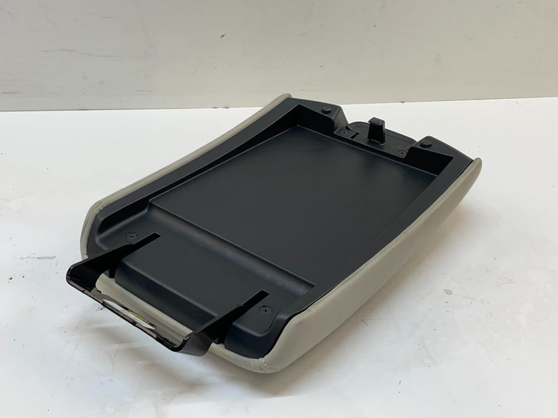 Load image into Gallery viewer, 2014-2016 INFINITI Q50 CENTER CONSOLE ARM REST ARMREST LID COVER GRAY # 79735
