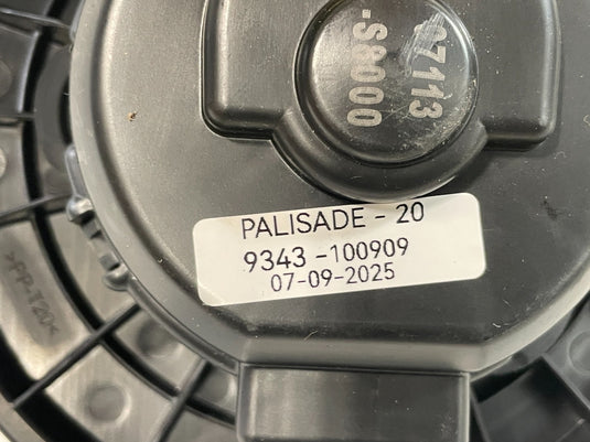 2020-2022 HYUNDAI PALISADE FRONT DASH AC A/C HEATER BLOWER W/ FAN MOTOR