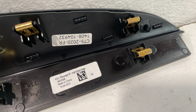Load image into Gallery viewer, 2020-2026 CADILLAC CT5 FRONT RIGHT DASHBOARD AIR VENT BEZEL MOLDING #104932

