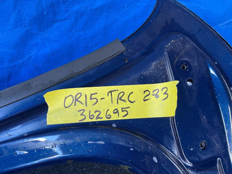 Load image into Gallery viewer, INFINITI Q60 COUPE TRUNK LID DECK TAIL GATE HATCH BLUE (RAY) 17-20 # OR15-TRC283
