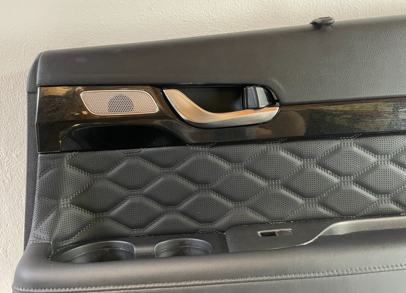 Load image into Gallery viewer, 2020 - 2022 HYUNDAI PALISADE REAR RIGHT PASSENGER SIDE DOOR TRIM PANEL # 104776
