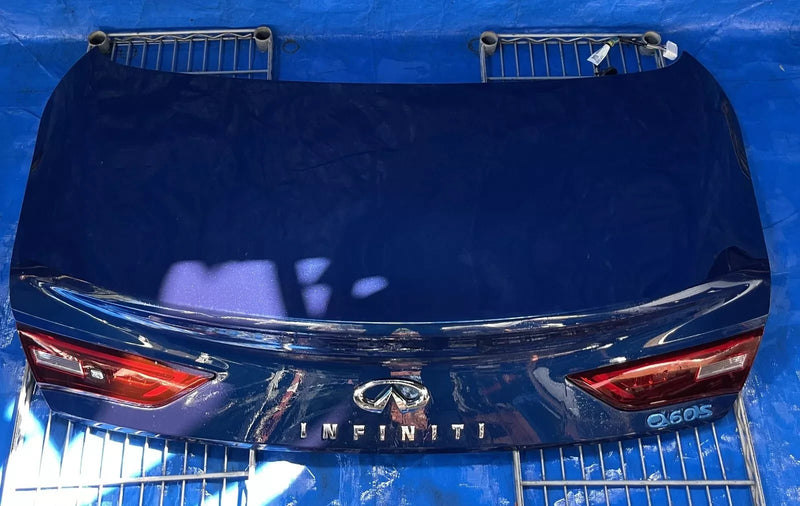 Load image into Gallery viewer, INFINITI Q60 COUPE TRUNK LID DECK TAIL GATE HATCH BLUE (RAY) 17-20 # OR15-TRC283
