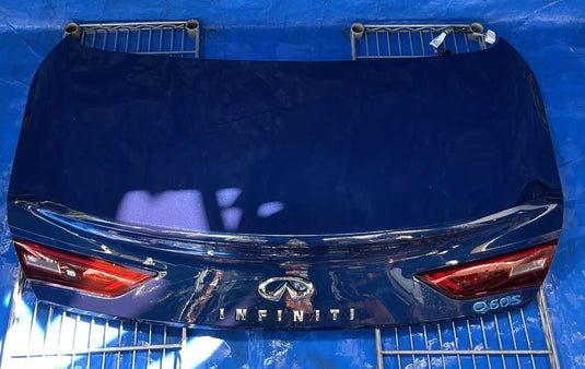 INFINITI Q60 COUPE TRUNK LID DECK TAIL GATE HATCH BLUE (RAY) 17-20