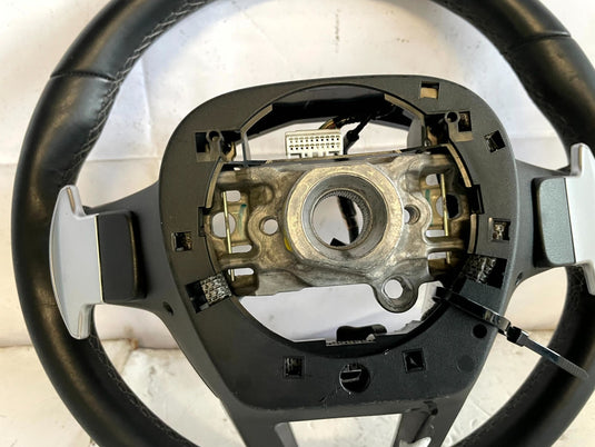 23-25 ACURA INTEGRA STEERING WHEEL BLACK LEATHER W/ CONTROL SWITCHES 1.5L 106706