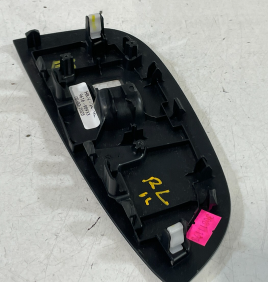2023 - 2024 HONDA HR-V REAR LEFT DRIVER SIDE DOOR WINDOW SWITCH BEZEL