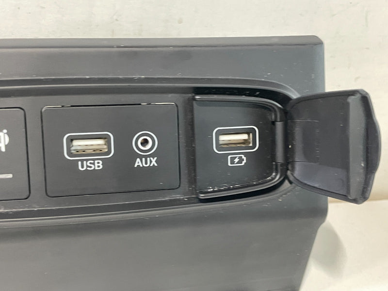 Load image into Gallery viewer, 19-20 HYUNDAI SANTA FE CENTER CONSOLE FLOOR TRAY W/ USB PORT &amp; OUTLET # 102905

