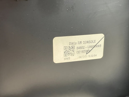 20-22 HYUNDAI SONATA CENTER CONSOLE STORAGE COMPARTMENT BOX W/ ARMREST