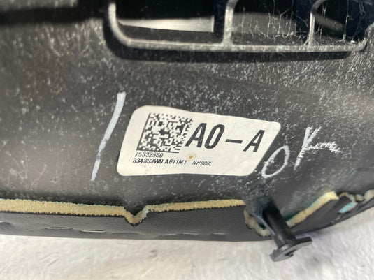 2023-2025 HONDA HR-V LX UPPER CENTER CONSOLE TRIM PANEL ASSEMBLY BLACK