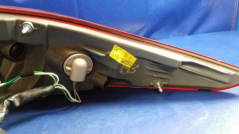 Load image into Gallery viewer, 2016 - 2017 INFINITI Q50 LEFT SIDE TAIL LIGHT LAMP QUARTER PANEL MOUNTED # 66882
