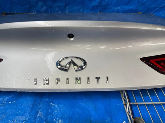 INFINITI Q60 COUPE TRUNK LID DECK TAIL GATE HATCH SILVER 2017-2020