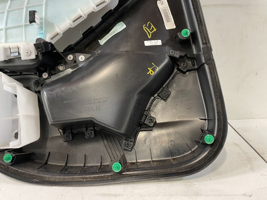 2018 HONDA ACCORD REAR RIGHT PASSENGER SIDE DOOR TRIM PANEL NH900L