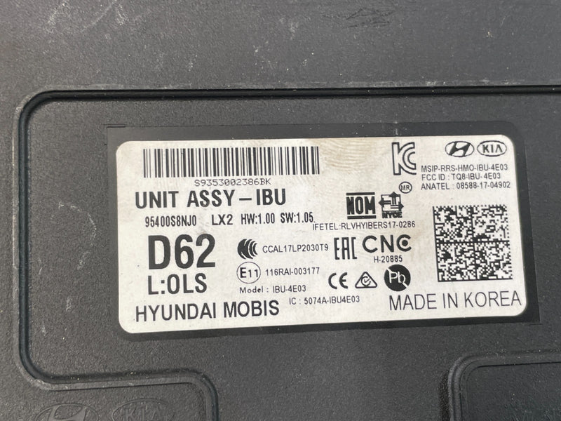Load image into Gallery viewer, 2020 HYUNDAI PALISADE ENGINE &amp; BODY CONTROL MODULE ECM BCM W/ KEY FOB #100843
