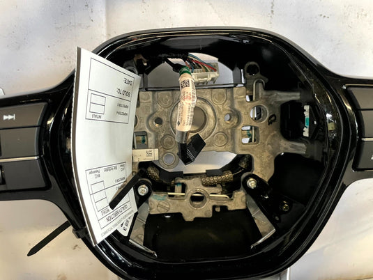 23-25 ACURA INTEGRA STEERING WHEEL BLACK LEATHER W/ CONTROL SWITCHES 1.5L 106706