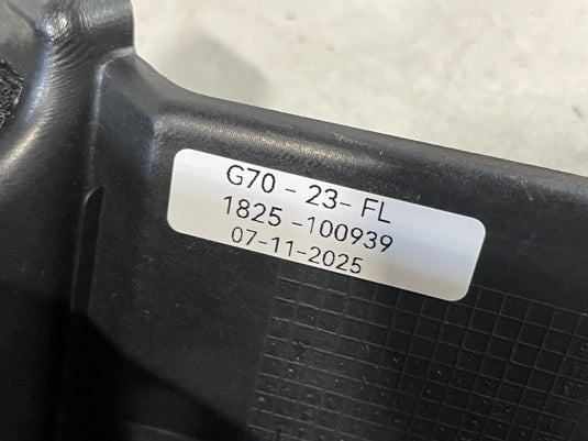 2019-23 GENESIS G70 FRONT LEFT DRIVER SIDE HOOD BONNET SEAL STRIP COVER