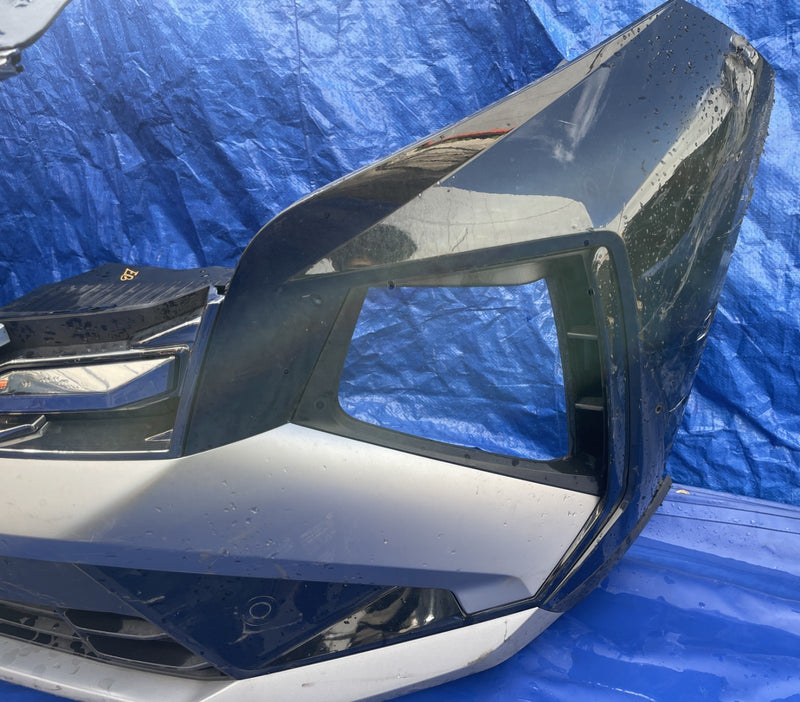Load image into Gallery viewer, 2025 HYUNDAI TUCSON LIMITED FRONT BUMPER ASSY W/ PARK SENSOR BLACK (S3B) #105996
