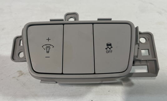 22-24 HYUNDAI TUCSON DASHBOARD DIMMER & TRACTION CONTROL SWITCH GRAY