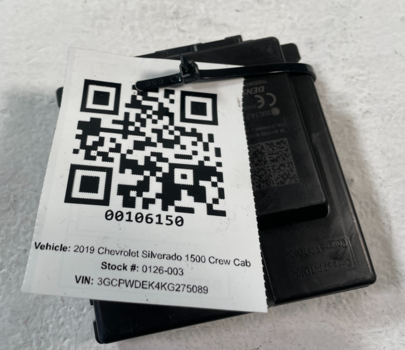 Load image into Gallery viewer, 19-22 CHEVROLET SILVERADO 1500 KEYLESS ENTRY COMPUTER CONTROL MODULE UNIT 106150
