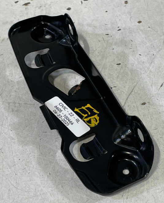 2022 - 2025 HONDA CIVIC REAR LEFT DRIVER SIDE BUMPER SUPPORT BRACKET