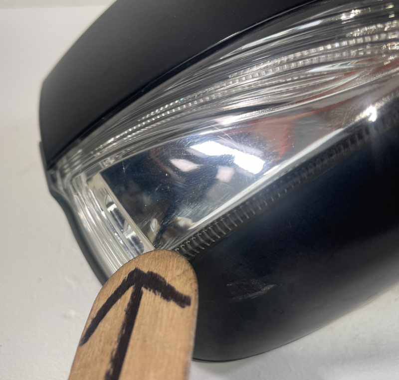 Load image into Gallery viewer, 2014-2021 INFINITI Q50 RIGHT SIDE DOOR VIEW MIRROR BLACK KH3 W/O CAMERA # 84249
