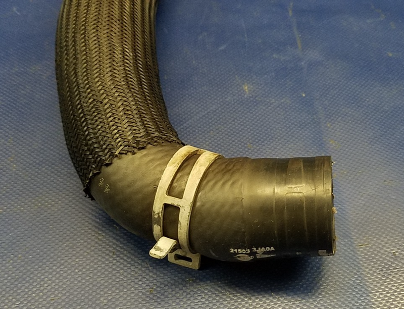 Load image into Gallery viewer, 2013-2015 INFINITI JX35 QX60 ENGINE COOLING RADIATOR LOWER PIPE LINE HOSE #55911
