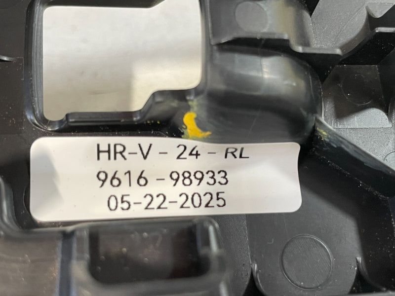 Load image into Gallery viewer, 2023 - 2024 HONDA HR-V REAR LEFT DRIVER SIDE DOOR WINDOW SWITCH BEZEL # 98933
