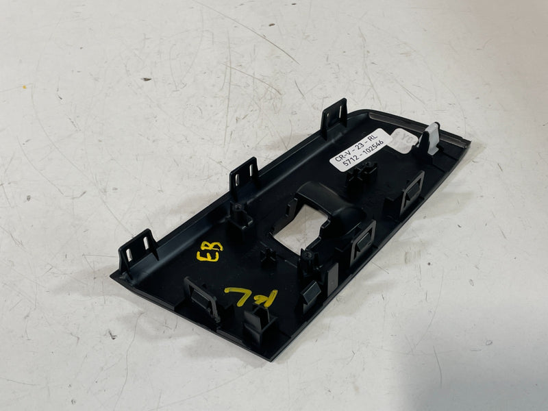 Load image into Gallery viewer, 2023 - 2025 HONDA CR-V REAR LEFT DRIVER SIDE DOOR WINDOW SWITCH BEZEL # 102546
