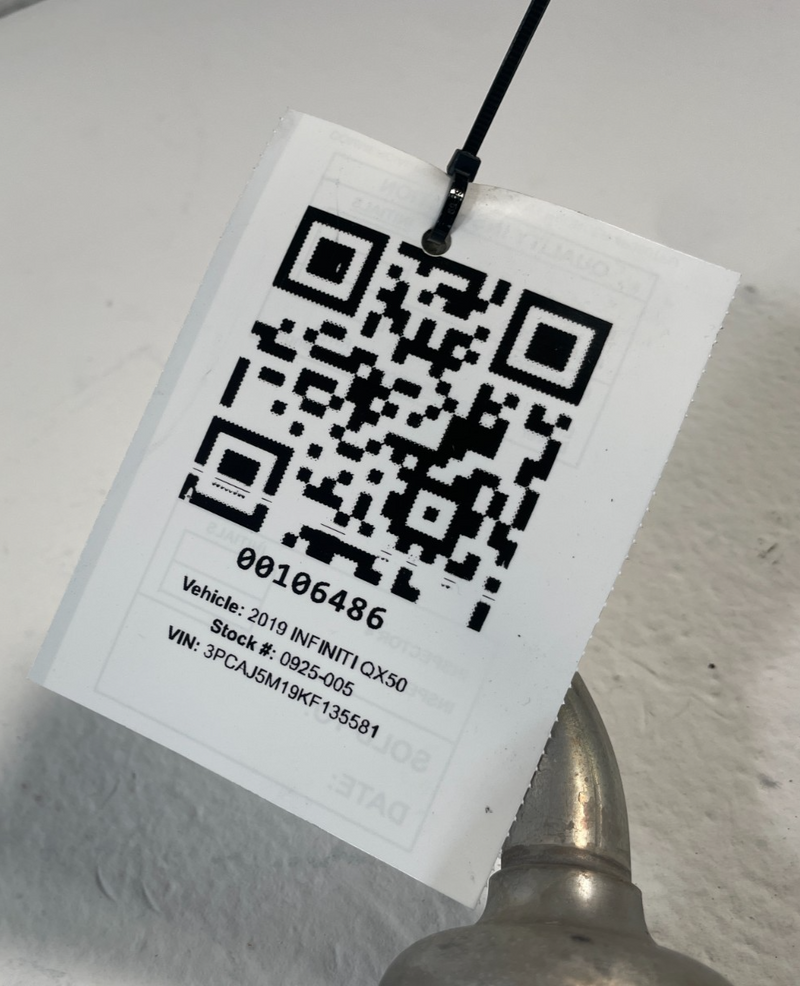 Load image into Gallery viewer, 2019-20 INFINITI QX50 A/C AIR CONDITIONING SUCTION LINE HOSE TUBE PIPE # 106486
