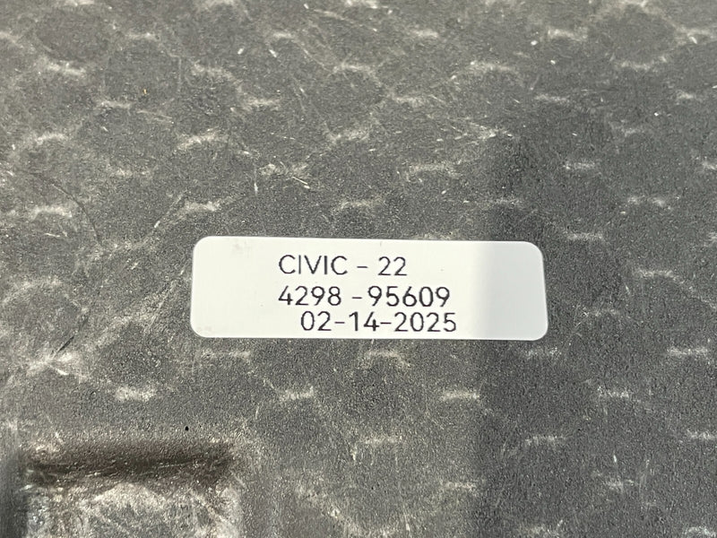 Load image into Gallery viewer, 2022 - 2025 HONDA CIVIC REAR FLOOR MAT CARGO COVER 84521-T47-A013-M1 # 95609
