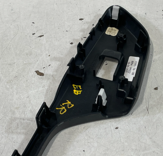 16-22 HONDA CIVIC 19-21 INSIGHT REAR RIGHT SIDE DOOR WINDOW SWITCH BEZEL
