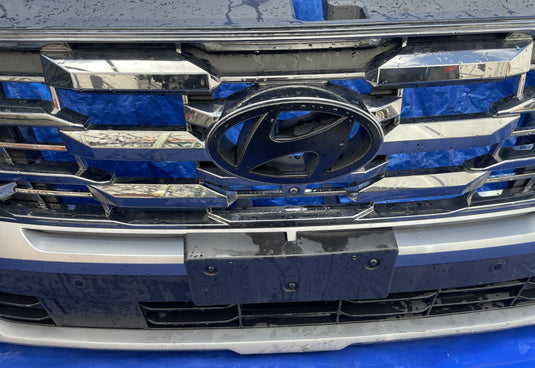 2025 HYUNDAI TUCSON LIMITED FRONT BUMPER ASSY W/ PARK SENSOR BLACK (S3B)
