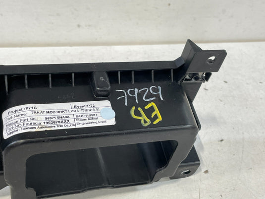 2019 - 2024 INFINITI QX50 QX55 CENTER CONSOLE SWITCH BRACKET 96971-5NA0A