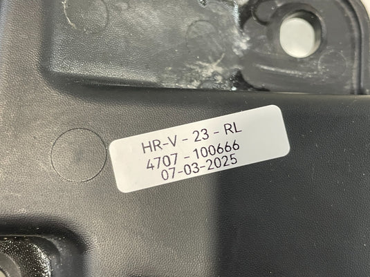 23-25 HONDA HR-V REAR LEFT SIDE QUARTER WHEELHOUSE LINER STRAKE SHIELD