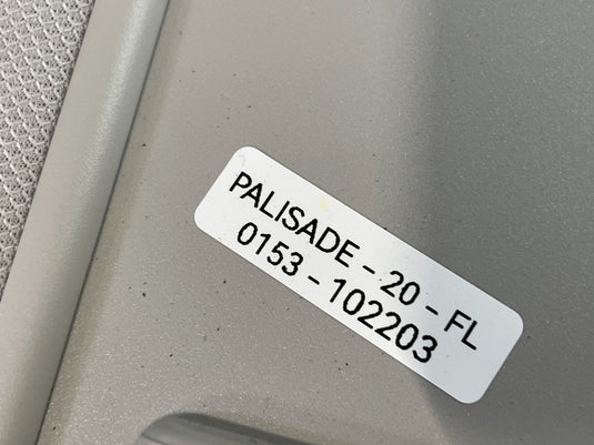 2020 - 2023 HYUNDAI PALISADE FRONT LEFT DRIVER SIDE SUNVISOR SUN VISOR