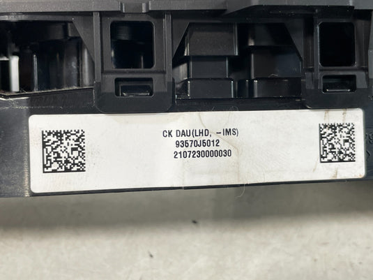 2022-2023 KIA STINGER FRONT LEFT DRIVER SIDE MASTER DOOR WINDOW SWITCH
