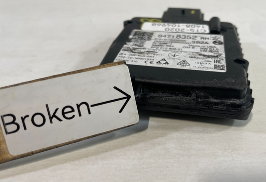 2020-2024 CADILLAC CT5 REAR RIGHT SIDE BLIND SPOT RADAR CONTROL MODULE