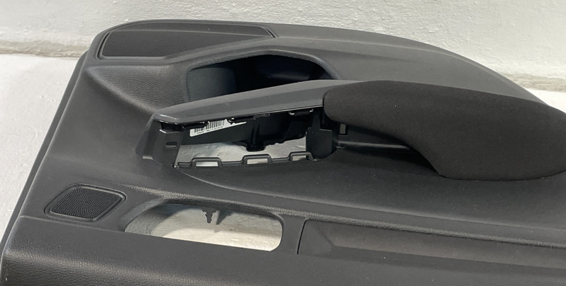 Load image into Gallery viewer, 2022-25 HONDA CIVIC REAR LEFT DRIVER SIDE INTERIOR DOOR TRIM PANEL BLACK #100020
