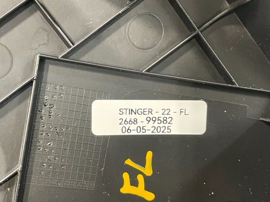 2018 - 2023 KIA STINGER LEFT SIDE ENGINE BAY ROOM APPEARANCE COVER BLACK