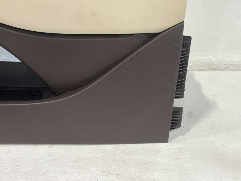 Load image into Gallery viewer, 20 - 22 HYUNDAI PALISADE CENTER CONSOLE FRAME BASE W/ CUP HOLDER BEIGE 100286
