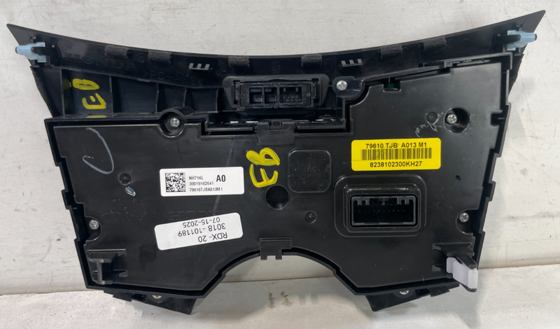 Load image into Gallery viewer, 2019-2024 ACURA RDX DASH HVAC CLIMATE TEMPERATURE CONTROL SWITCH PANEL # 101189
