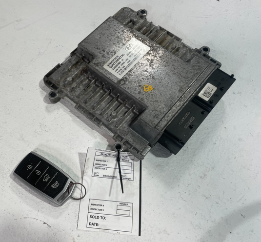 2019-2021 GENESISI G70 RWD ENGINE CONTROL MODULE W/ KEY FOB 39161-2CBN0