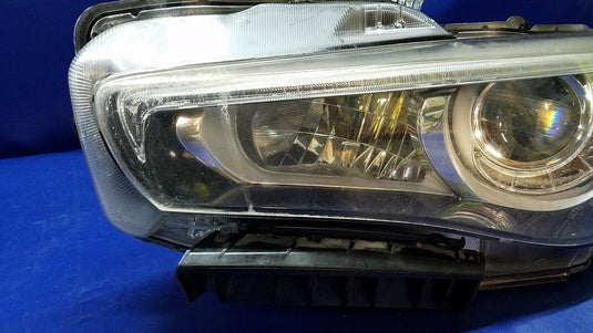 14-17 INFINITI Q50 LEFT SIDE LED HEADLIGHT HEADLAMP W/ ADAPTIVE